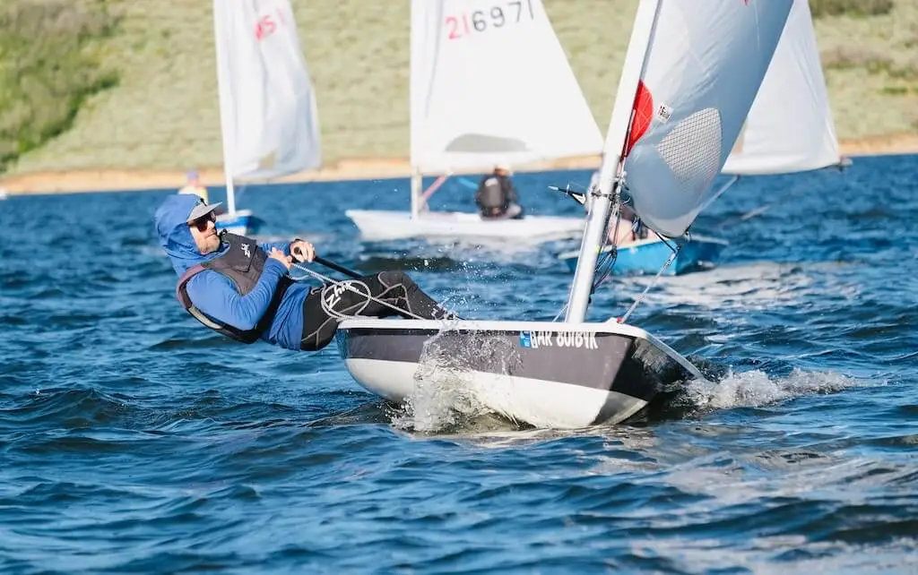 ILCA-7-MKII-Laser-voile entrainement-par-iSails